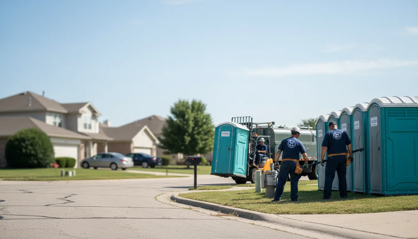 Porta Potty Rental in Deer Creek, OK near me